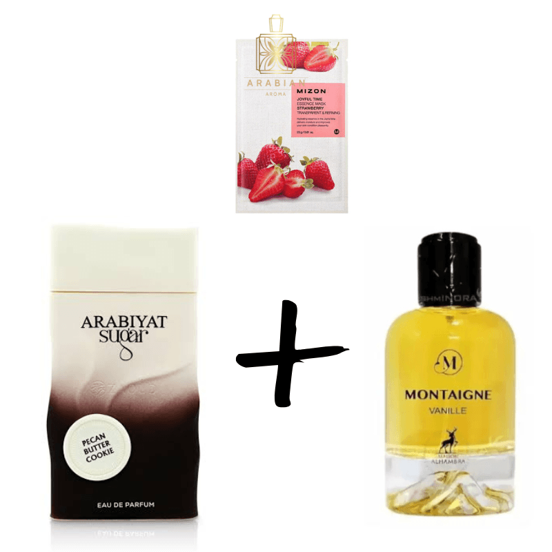 Pecan Butter Cookie + Montaigne Vanille + Mizon Mask