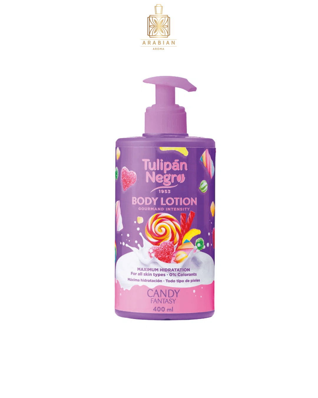Лосион за тяло - Body Lotion Tulipán Negro Candy Fantasy 400 ml