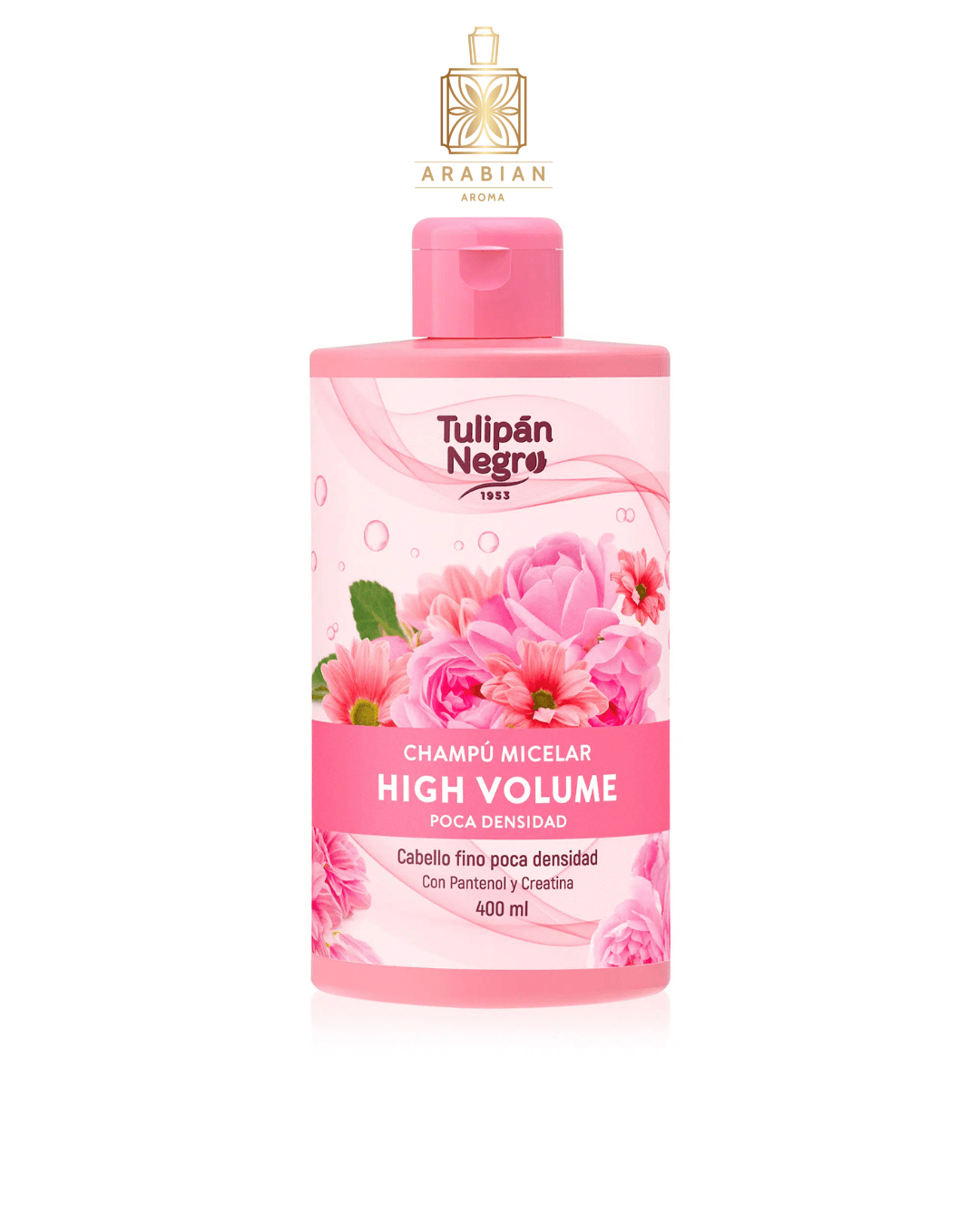 Шампоан - Tulipán Negro High Volume Micellar Shampoo 400 ml